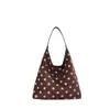 Bolso de gamuza para mujer 2026 nuevo de moda otoño vintage Maillard bolsa de mano para la ciudad gran capacidad bolso de hombro
