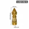 304 Columna Decorativa Europea Decoración de Puerta de Patio de Villa Flor Estampada Flor Acero Inoxidable Flor de Pistola Flor de Cabezal de Puerta Lámpara de Flor de Loto