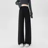 Pantalones de maternidad para primavera y otoño, pantalones de pierna ancha sin soporte para el vientre, nueva colección de otoño 2026, pantalones largos rectos holgados y casuales para usar en otoño