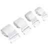 Tirantes Invisibles, Top Tubo Fino para Mujer, Espalda Hermosa, Largo Extendido de Verano, Tirantes de Sujetador Mate Sin Costuras, Ropa Interior de Sujetador de Repuesto Antideslizante