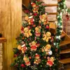 ZKB113-121 Cartel decorativo de muñeco de nieve para árbol de Navidad transfronterizo tablero hueco decoración de ambiente navideño adorno colgante
