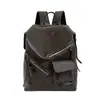 Mochila de pareja estilo retro de motocicleta americana, adecuada para estudiantes universitarios, para llevar laptops a las clases de la mañana, y para ir al trabajo o viajes cortos