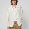 Cárdigan Versátil Coreano Suéter de Solapa de Moda para Hombre Anti-Pilling Estilo Perezoso Cuello Polo Tejido Suéter Tejido Americano