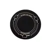 Disco magnético Magsafe, dissipador de calor circular preto, anel magnético de carregamento sem fio, adequado para tablets e telefones celulares, folha de ferro magnética