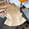 Calidad garantizada, seda, rejuvenecedor, estilo chino nuevo, elegante chaleco jacquard bordado de primavera y otoño para mujeres de mediana edad