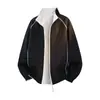 Chamarra con Bloques de Color y Cuello Alto con Logo Personalizado para Hombres y Mujeres, Marca de Moda, Elegante Chamarra Dopamina para Adolescentes, Ropa de Abrigo para Hombres