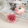 Cabezas de Flores de Camelia Artificiales de 7 cm para Muros de Flores de Boda, Caja de Regalo Hecha a Mano para Bricolaje, Accesorios de Corona de Flores de Peonía Pequeña Estilo Europeo