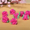 12mm Argila Macia Flor Flor de Rosa Mini Feita à Mão Fio de Contas DIY Pulseira Colar Acessórios para Fazer Joias Materiais
