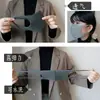 Máscara Esponja Japonesa 3D Estéreo Lavável Reutilizável Estilo Moderno para Mulheres e Homens Poliuretano de Alta Qualidade Máscara Preta