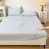 Conjunto de Lençóis Sam's Modelo Igual Classe A Refrigeração Natural Seda de Gelo, Cobertura de Cama de Seda de Gelo de Três Peças, 1,5m, Lavável à Máquina