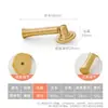Novo Pingente Estilo Chinês Retrô Maçaneta de Gaveta de Latão Sólido, Puxador de Anel Dourado Antigo de Furo Único para Armário e Porta de Guarda-Roupa