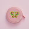 Regla suave telescópica automática con diseño de mariposa de colores de estilo nórdico. AliExpress. Regla suave portátil. Mini regla suave pequeña y bonita.