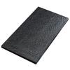 Bandeja de Té de Piedra Natural Negra Dorada Accesorios para Mesa de Té Incrustada para Hogar Cubierta de Piedra Entera Mesa de Té con Fuga