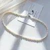 Soporta Re-Inspección para Asegurar la Autenticidad, Conjunto de Collar y Pulsera de Perlas Barrocas Naturales Salvajes de Alta Calidad