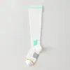 Meias Esportivas para Impulsionar Músculos, Meias de Compressão para Panturrilha, Compressão Segmentada, Cores Vibrantes, Energéticas, para Corrida, Fitness, Tênis, Secagem Rápida, Emagrecimento