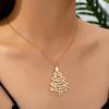 Europa y Estados Unidos transfronterizos nuevos pendientes de árbol de Navidad pendientes de Navidad para mujer moda creativa