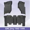 Adecuado para Gmc Jimmy 1995-1999 Material 3D para Todo Clima Tapetes de Piso y Tapete de Cajuela Tpe