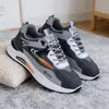 Nuevo ModeloZapatillas de Cuero Versátiles para Exteriores para Hombre, Impermeables, Antideslizantes, para Correr, Casuales, Estilo Papá, Zapatos de Moda Tendencia