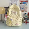 Mochila de Lunares, Gran Capacidad, Bonita Bolsa Escolar para Estudiantes de Secundaria Femeninas, Chicas de Campus, Estudiantes Universitarias, Mochila Ligera para Clase