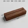 Base de Mesa Personalizada em Madeira Maciça Etiqueta de Preço Cartão Display de Preço Suporte de Cartão de Mesa de Madeira Suporte de Cartão de Mesa Suporte de Menu Etiqueta de Tronco