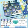 Pulsera DIY Infantil Set de Dibujos Animados Kuromi para Niñas Sanrio con Cuentas Regalo Accesorios de Joyería Materiales