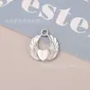 Colgante de aleación k blanca al por mayor material DIY hecho a mano pendientes collar llavero funda de teléfono accesorios de joyería