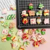 Novos Mini Acessórios de Nail Art de Natal Rena Fofa Papai Noel Nail Art DIY Acessórios de Resina Transfronteiriço