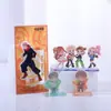 Soporte de enchufe múltiple humanoide de acrílico Figura periférica personalizada Adorno de decoración bidimensional de animación original para bricolaje