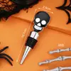 Rolha de Vinho Caveira de Halloween Abridor de Garrafa Acessórios de Vinho Rolha de Vinho de Grau Alimentício Liga de Zinco Abridor de Cerveja
