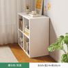 Gabinete de Ocho Compartimentos Gabinete de Noche con Divisores Estante de Almacenamiento Blanco Estantería para Libros Gabinete de Almacenamiento a Cuadros Gabinete Semicerrado Gabinete de Almacenamiento