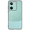 Adecuado para funda de teléfono móvil vivoY100, nuevo empalme de cuero liso, protección completa, anticaídas, para hombres