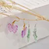 Molde de Silicona para Colgante de Pendiente DIY de Resina de Amapola Hoja Corazón Luna Cruz Molde de Resina para Pendiente