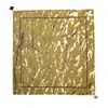 Bufanda con colgante de algodón y lino retro de nicho coreano para mujer, bufanda decorativa versátil para el cuello, bufanda fina, pañuelo para la cabeza para primavera y verano