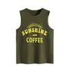 Sol e Café Amazon Ebay Site Independente Casual Versátil Confortável Colete Solto Comércio Exterior