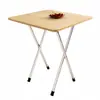 Mesa mesa dobrável pequeno apartamento mesa de jantar mesa de jantar quarto dormitório mesa de estudo mesa quadrada externa dobrável multifuncional