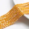 Acessórios para joias DIY Contas soltas de cristal Porcelana Jade Cor AB Contas longas de rede 4*7MM Material para flor de sapato com contas para vestuário