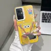 Adecuado para Oppoa93 Rosa Bob Esponja A57 Gama Alta A32 Alto Valor A16 Funda de Teléfono Linda para Niñas A17
