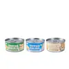 Comida Úmida para Gatos Hidratante Refeição Principal em Latas, Pacote com 12, Petiscos Nutricionais para Gatos, Comida Úmida para Filhotes e Gatos Adultos, Tiras de Carne Fresca para Hidratação