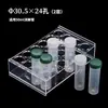 Matraz aforado volumétrico de plástico con etiqueta especial 50 ml Ee americano Calentamiento eléctrico Tubo de digestión de PP Cilindro graduado Uc475