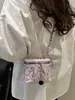 Exquisito Minibolso para Mujer 2025 Nuevo Verano Versátil Bolso Cruzado con Cadena Super Popular de Moda Bolso Cuadrado Pequeño