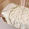 Toalla de Baño de Gasa para Bebé Transfronteriza, Manta de Siesta Clase A para Recién Nacidos, Suave, Absorbente, Manta Multifuncional para Recién Nacidos