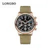 Nuevo reloj para hombre Longbo, reloj de pulsera de lujo para hombre de negocios, popular en Douyin, venta directa del fabricante 83829