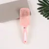 Peine de costillas para volumen alto en la coronilla, Peine para el cabello para mujeres con cabello largo, Peinado de cabello rizado, Peine curvo grande, Peine masajeador del cuero cabelludo, Al por mayor