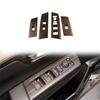 Adecuado para Honda 23 CRV Haoying decoración modificada del panel del interruptor de elevación de vidrio ABS pegatinas interiores para reposabrazos