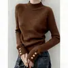 Elegante suéter gris con cuello en V estilo francés para mujer, nuevo modelo otoño/invierno 2026, se puede usar como capa exterior o como capa base, top de punto