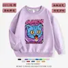 Ropa para Niños Grupo de Chicas Cazadoras de Kpop Suéteres para Niños Ropa de Otoño Sudaderas Casuales para Niños Moda para Niñas Tops de Primavera y Otoño