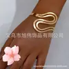 Diseño de Joyería Minimalista de Nicho Estilo Cruzado Europeo y Americano Accesorios Exquisitos Pulsera Anillo Joyería Conjunto de un Solo Artículo para Mujeres