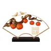 Adorno de Calabaza de Cinco Bendiciones para Sala de Estar, Entrada, Mueble de TV, Decoración de Vinoteca, Regalo de Inauguración, Regalo para Casa Nueva
