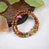 Nuevo Pulsera de Perlas Estilo Chino, Pulsera Retro de la Fortuna de Moda, Joyería de Pulsera Hecha a Mano, Accesorios de Perlas, Perlas Redondas