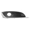 Pára-choques dianteiro grade esquerda/direita luz de nevoeiro moldura decoração da lâmpada adequada para Buick Regal 14-17
